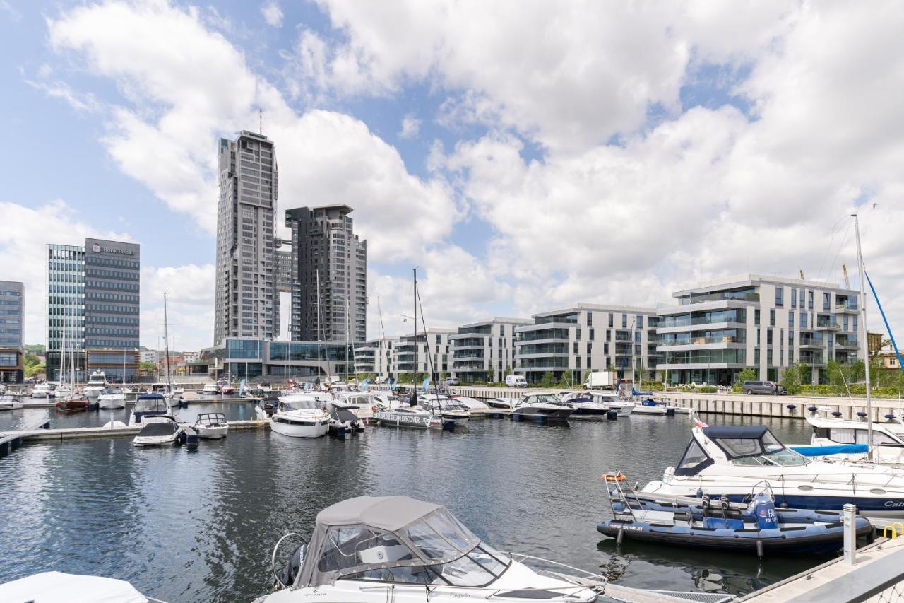 Yacht Park With Sea View By Lion Apartment Gdynia